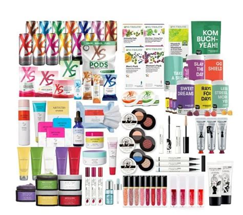 amway beauty products list.